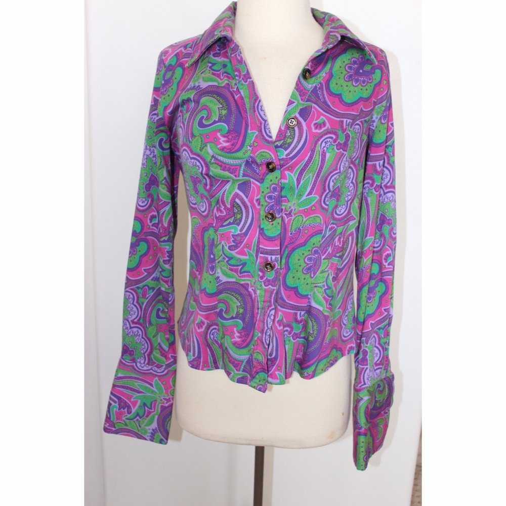 Vintage Psychedelic Button Down